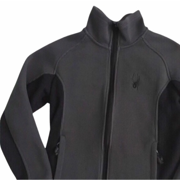 Spyder Jackets \u0026 Coats | Boys Spyder Constant Full Zip Stryke Jacket, Sz. M (1012) | Color: Black/Gray | Size: Boys M (1012) | Jill7326's Closet